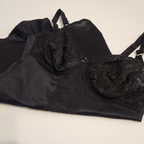 Vintage Spirite Industries Black Lace Shapewear Lingerie - Picture 2 of 16